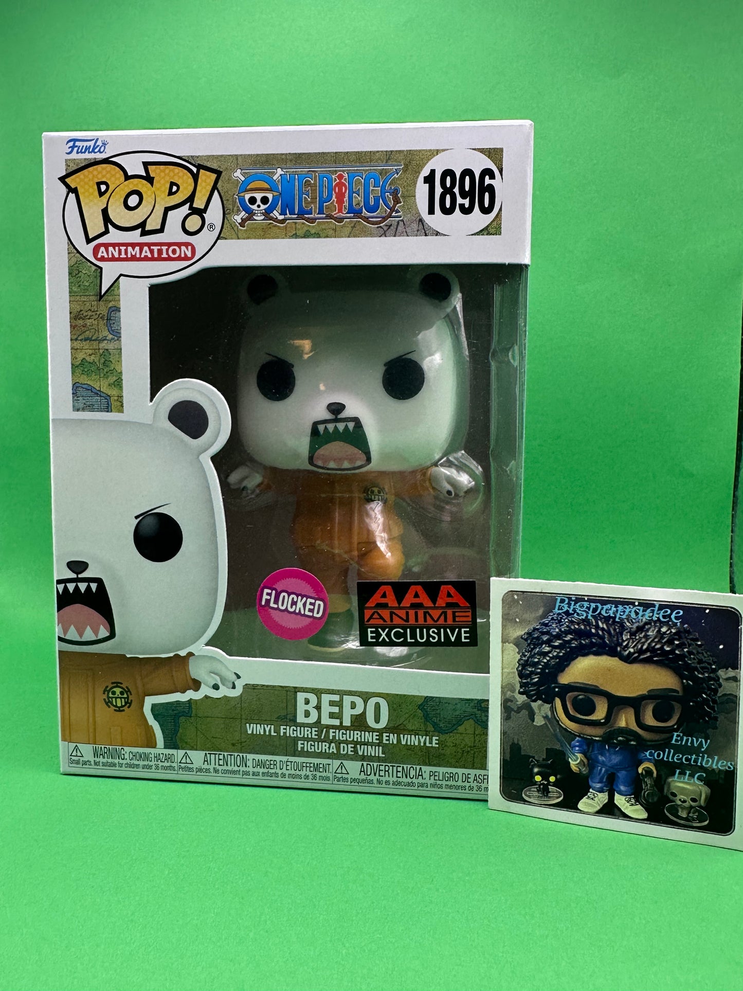 One Piece Bepo 1896 Flocked