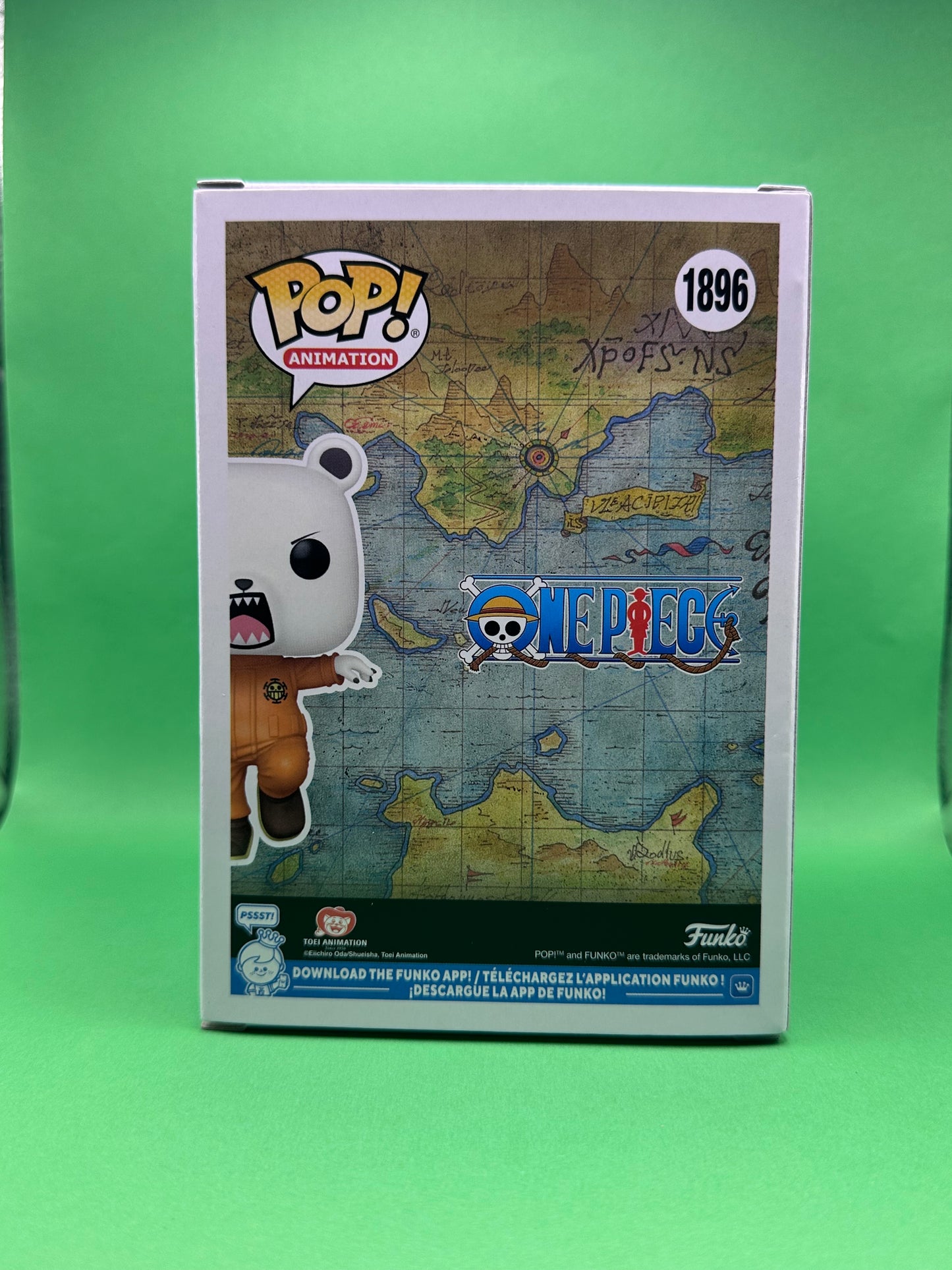 One Piece Bepo 1896 Flocked
